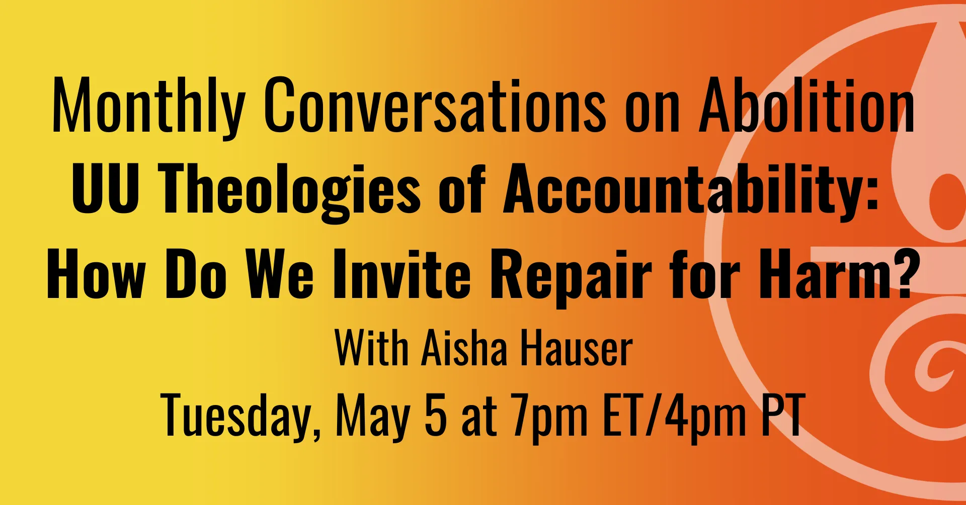 Play video: UU Theologies of Accountability - Aisha Hauser