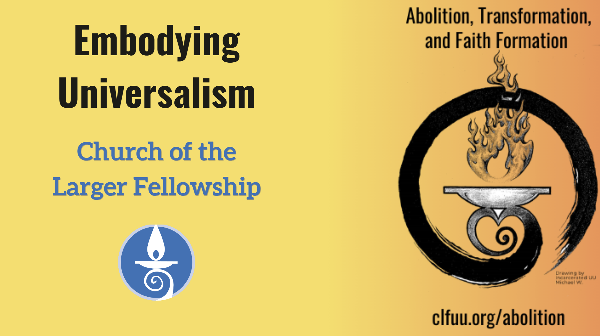 Watch Embodying Universalism Special Worship